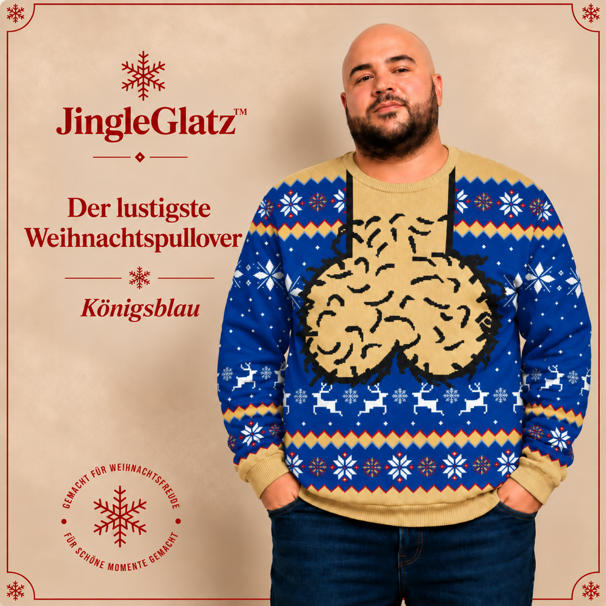 JingleGlatz™ Weihnachtspullover