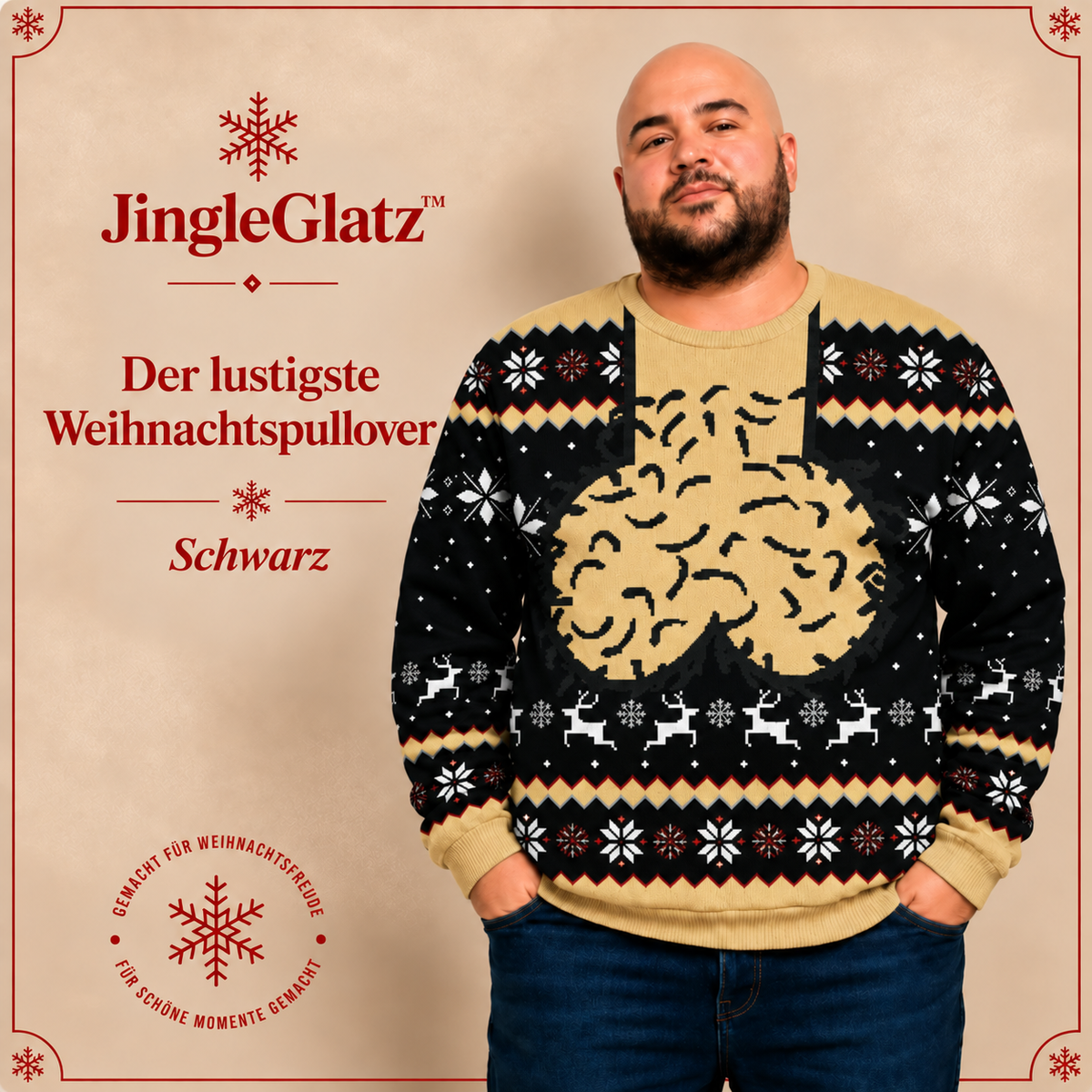JingleGlatz™ Weihnachtspullover