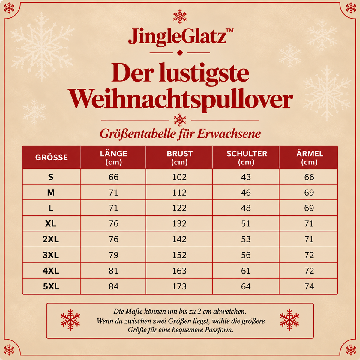 JingleGlatz™ Weihnachtspullover